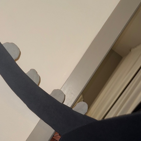 Adult Dinosaur Costume Black & Gray onesie zip up w/ Dino hoodie & tail - Small - Picture 9 of 13